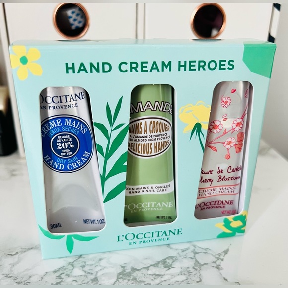 L'OCCITANE Hand Cream Heroes Collection Hand Care Gift Set Trio - Picture 2 of 5